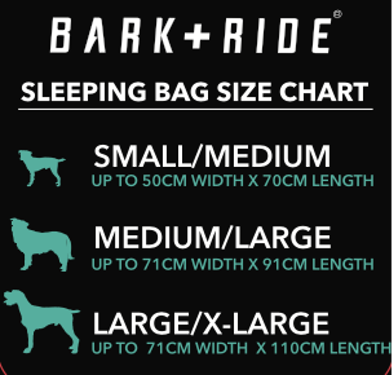 Bark And Ride Harris Dog Sleeping Bag - Medium/Large-2