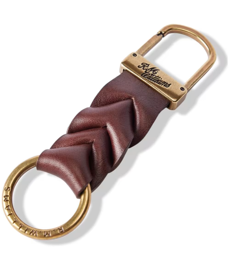 RMW Magill Key Fob - Dark Tan-2