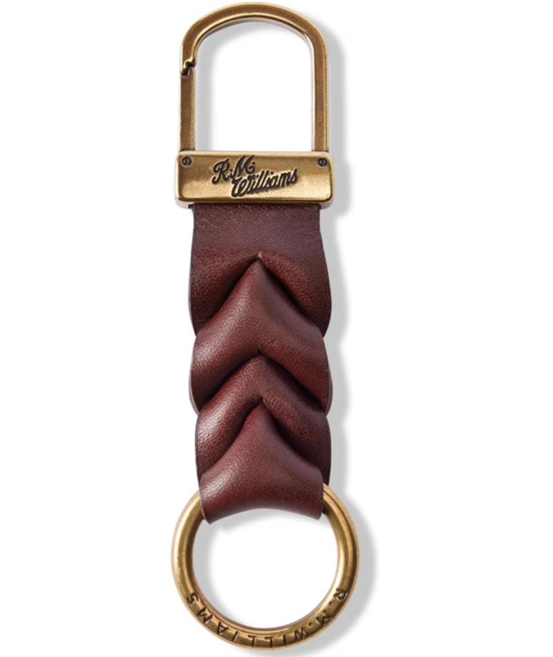 RMW Magill Key Fob - Dark Tan