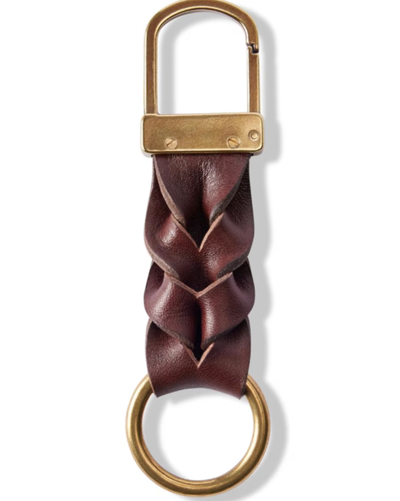 RMW Magill Key Fob - Dark Tan-1
