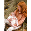 Sew Aneira 'Free Range Kid' Organic Cotton 1/4 Zip - Terracotta