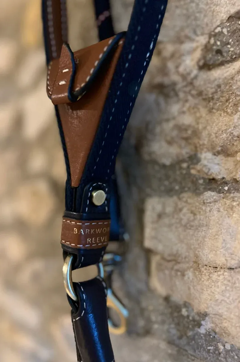 Barkworth Reeve Clip Lead - Navy-3