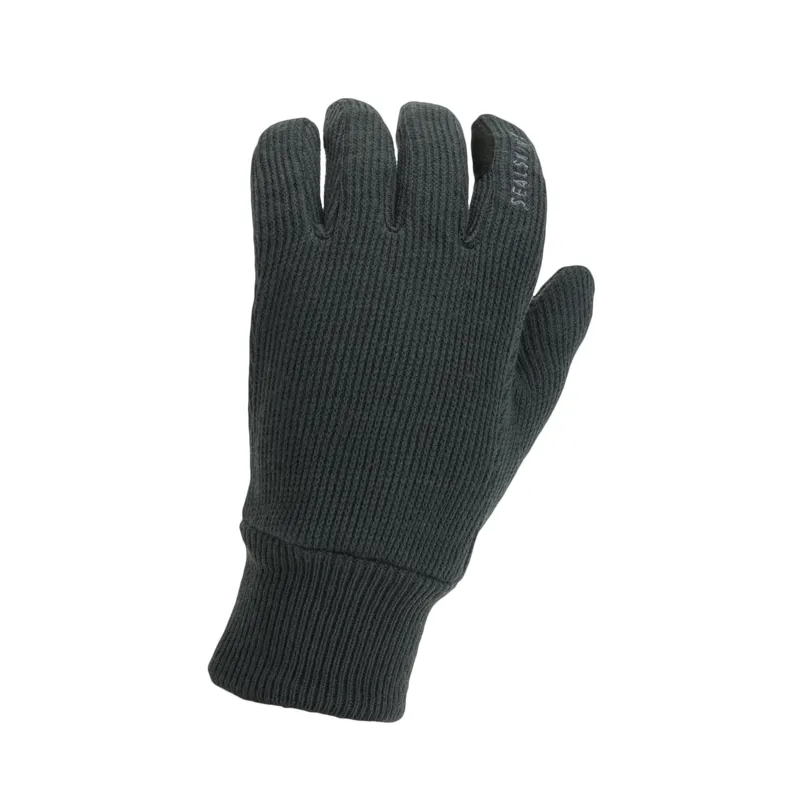 Sealskinz Windproof All Weather Knitted Glove - Black
