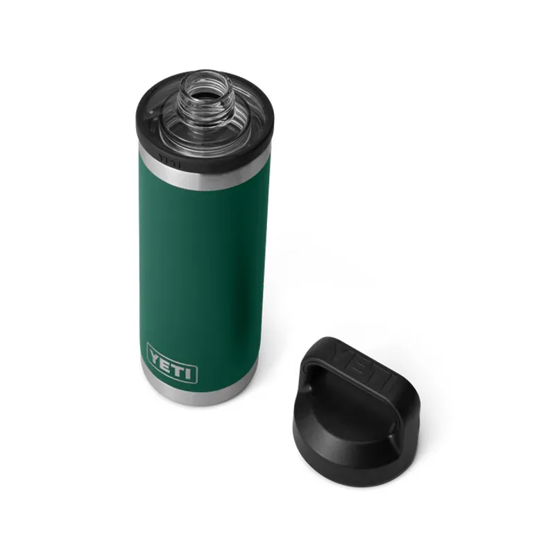 YETI Rambler 18oz Bottle Chug Cap - Black Forest Green-1
