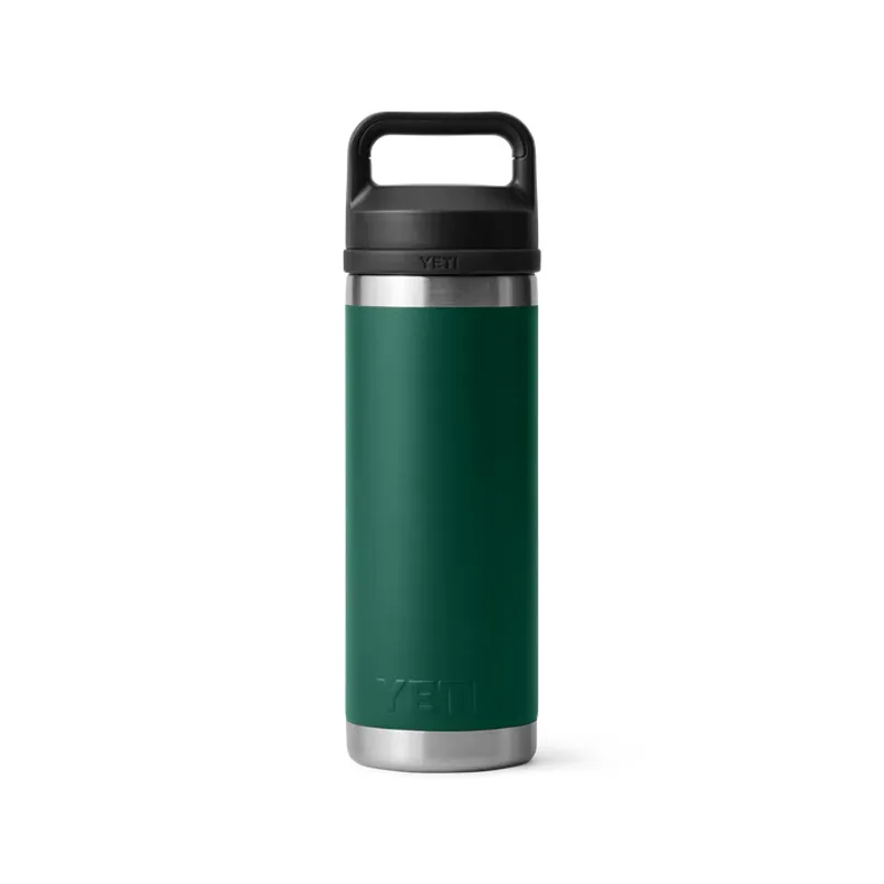 YETI Rambler 18oz Bottle Chug Cap - Black Forest Green-2