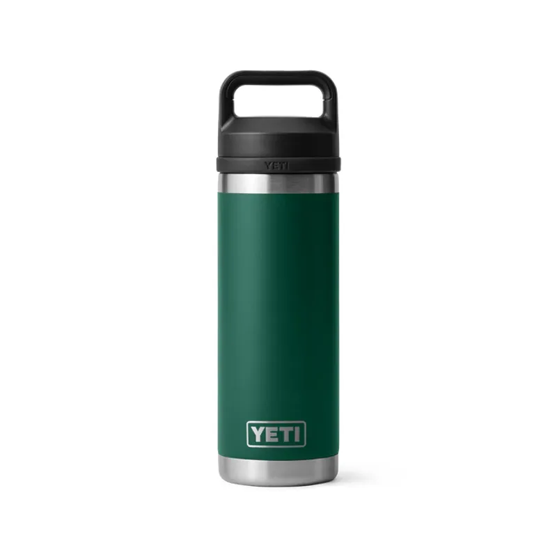 YETI Rambler 18oz Bottle Chug Cap - Black Forest Green-3
