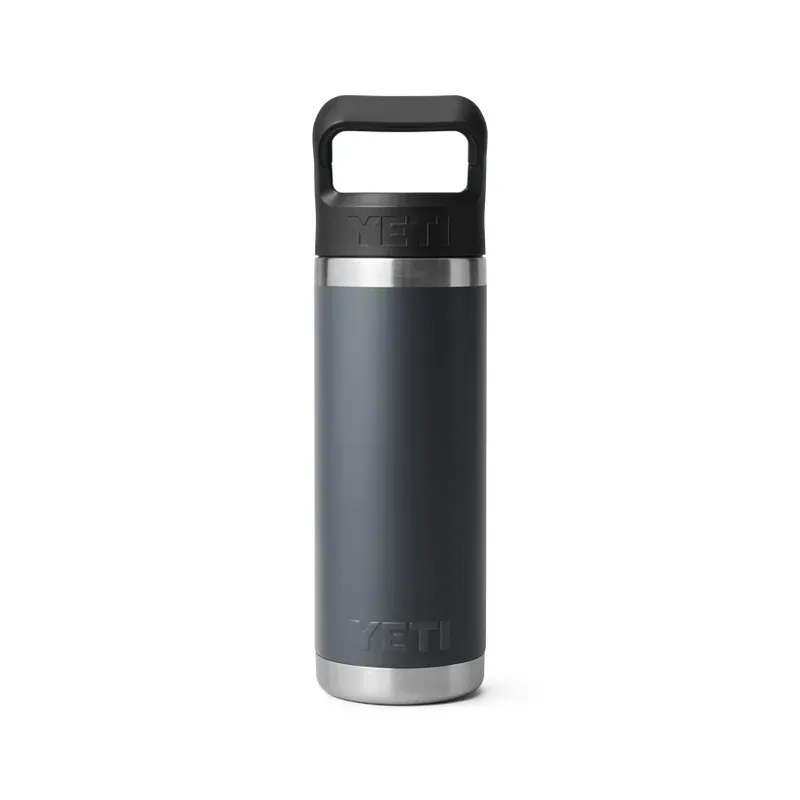 YETI Rambler 18oz Coloured Straw Bottle - Charcoal-2