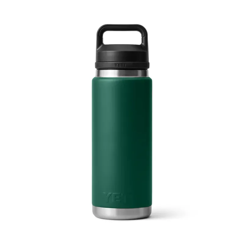YETI Rambler 26oz Bottle Chug Cap - Black Forest Green-2