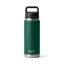 YETI Rambler 26oz Bottle Chug Cap - Black Forest Green