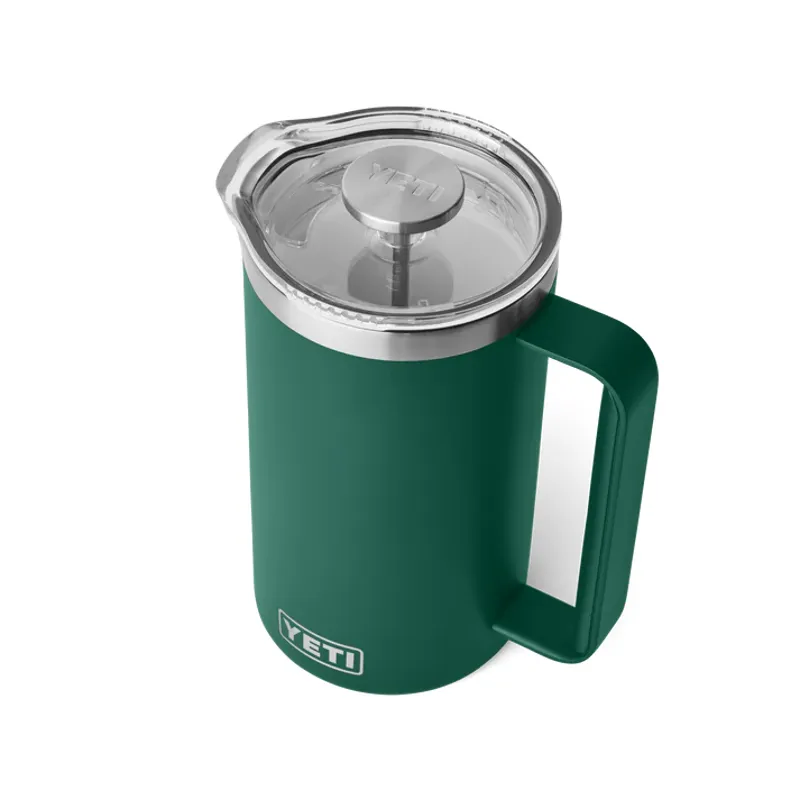 YETI French Press 34oz - Black Forest Green