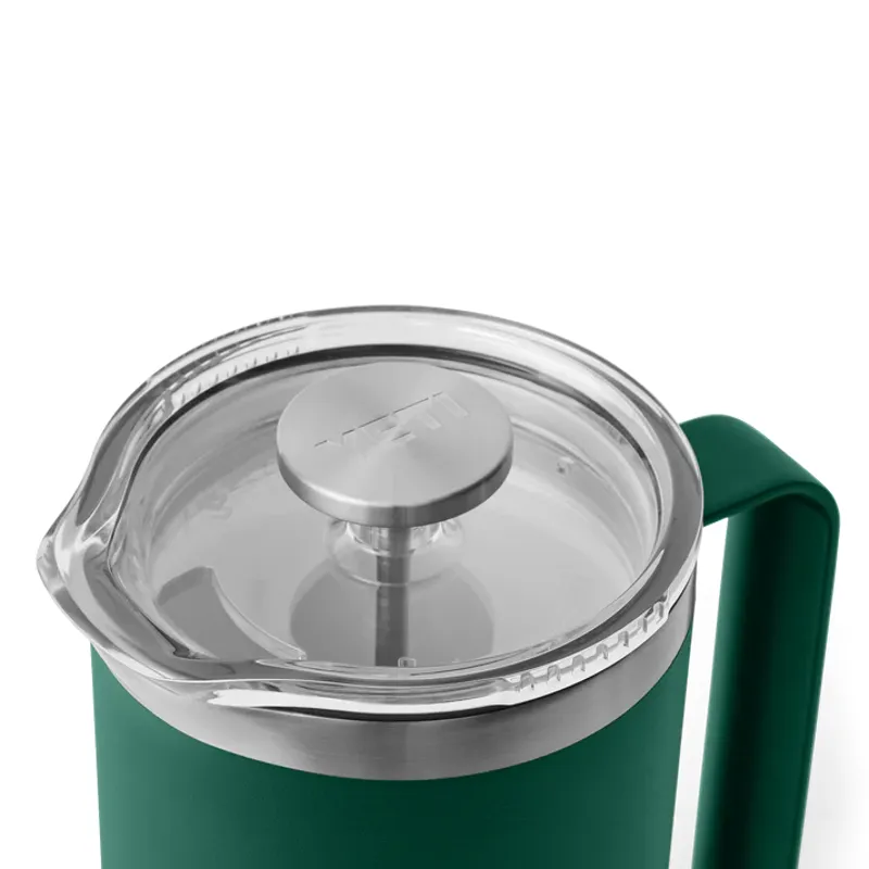 YETI French Press 34oz - Black Forest Green-4