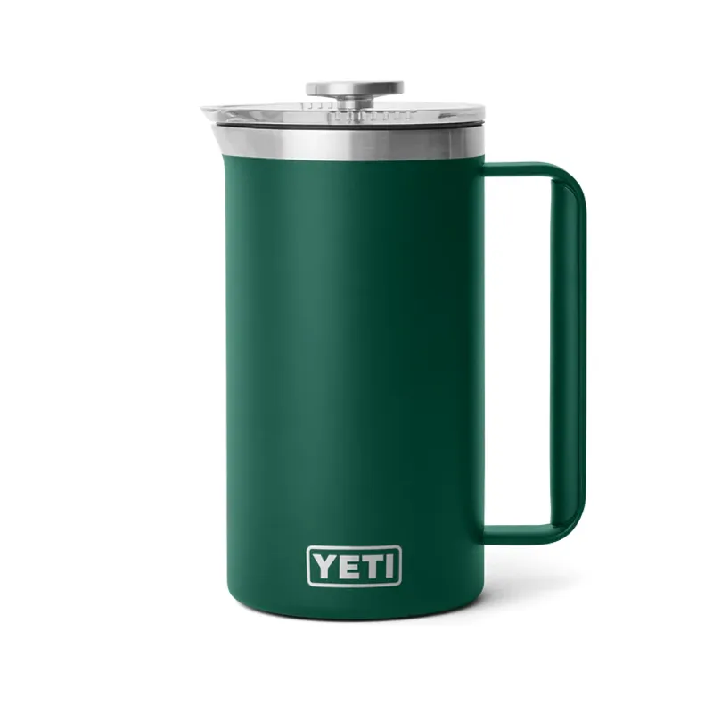 YETI French Press 34oz - Black Forest Green-1
