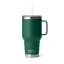 YETI Rambler 35oz Straw Lid Mug - Black Forest Green