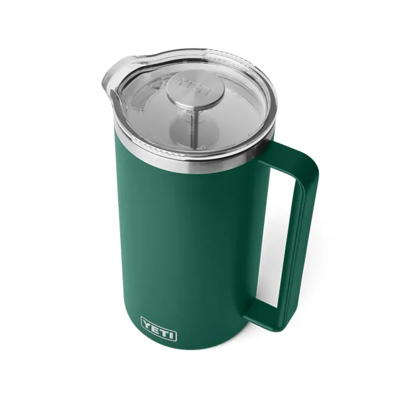 YETI French Press 64oz - Black Forest Green