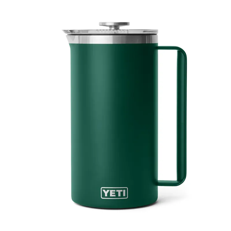 YETI French Press 64oz - Black Forest Green-1