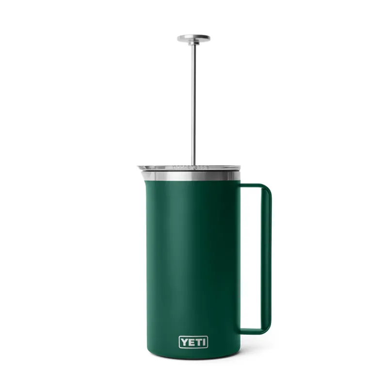 YETI French Press 64oz - Black Forest Green-5