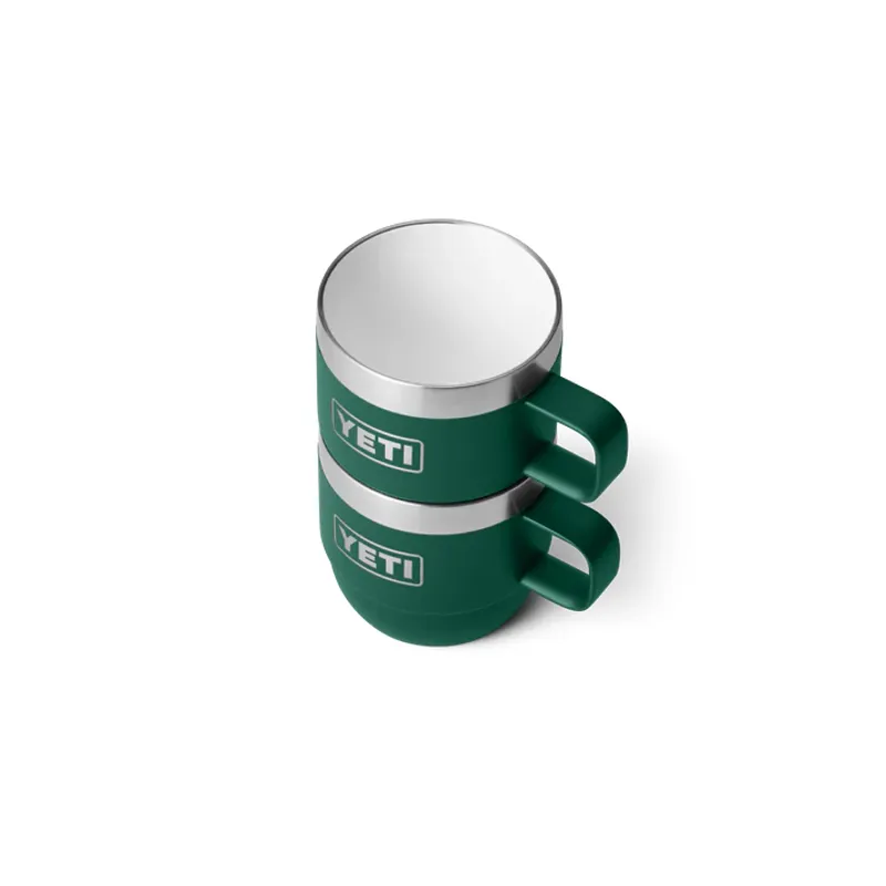 YETI Espresso Mug 6oz 2pk - Black Forest Green-3