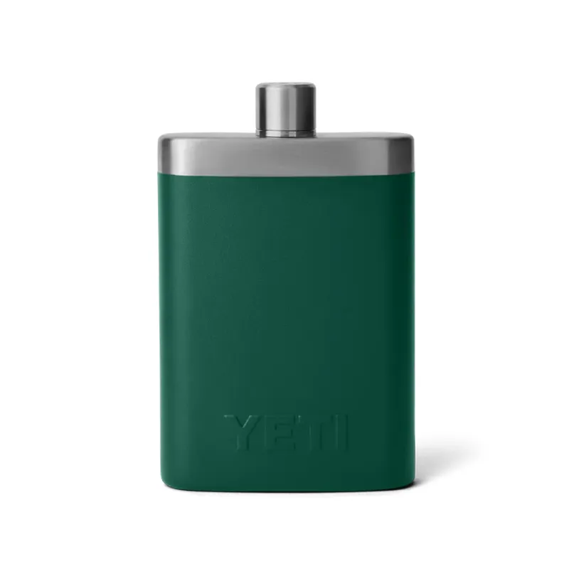 YETI Rambler Hip Flask - Black Forest Green-3