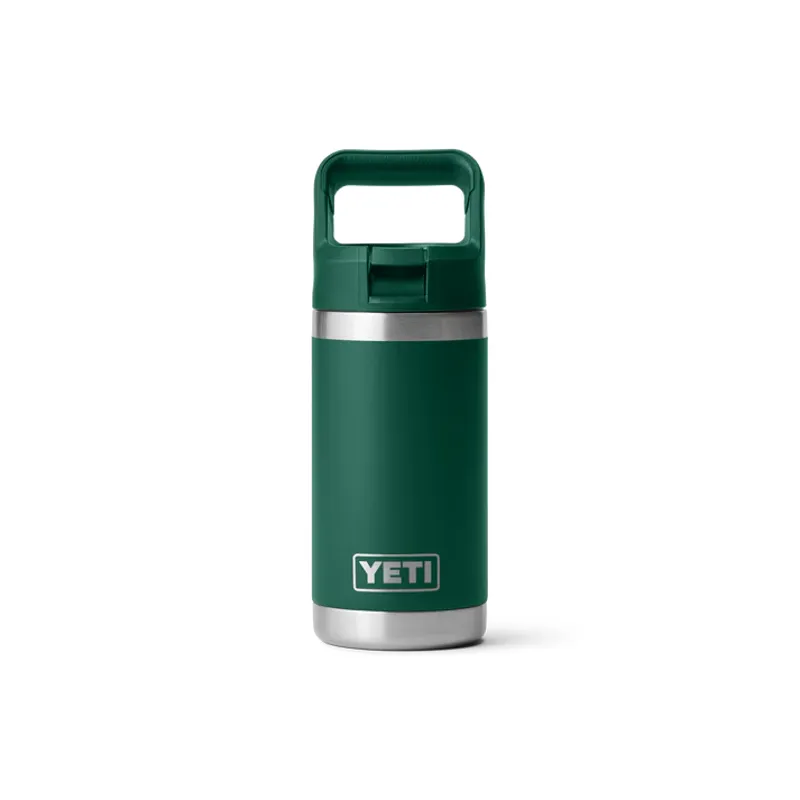 YETI Rambler Jr 12oz Kids Bottle - Black Forest Green