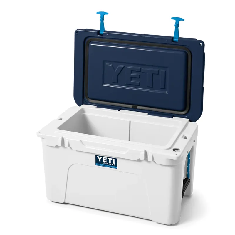 YETI Tundra 45 Cooler White/ Blue-2
