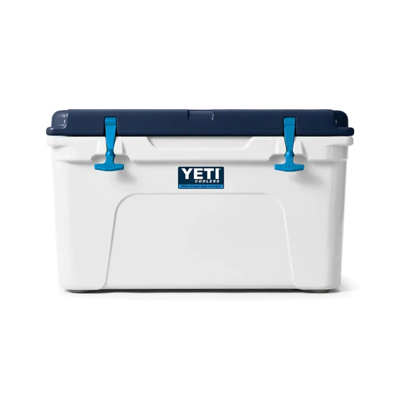 YETI Tundra 45 Cooler White/ Blue