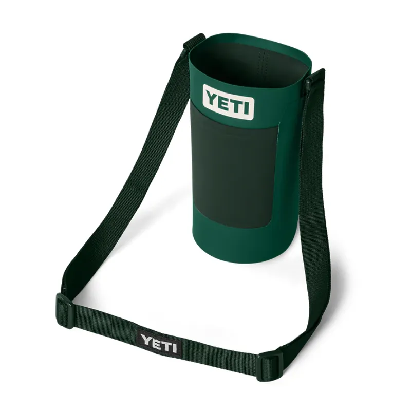 YETI Rambler Bottle Sling Large - Black Forest Green-1
