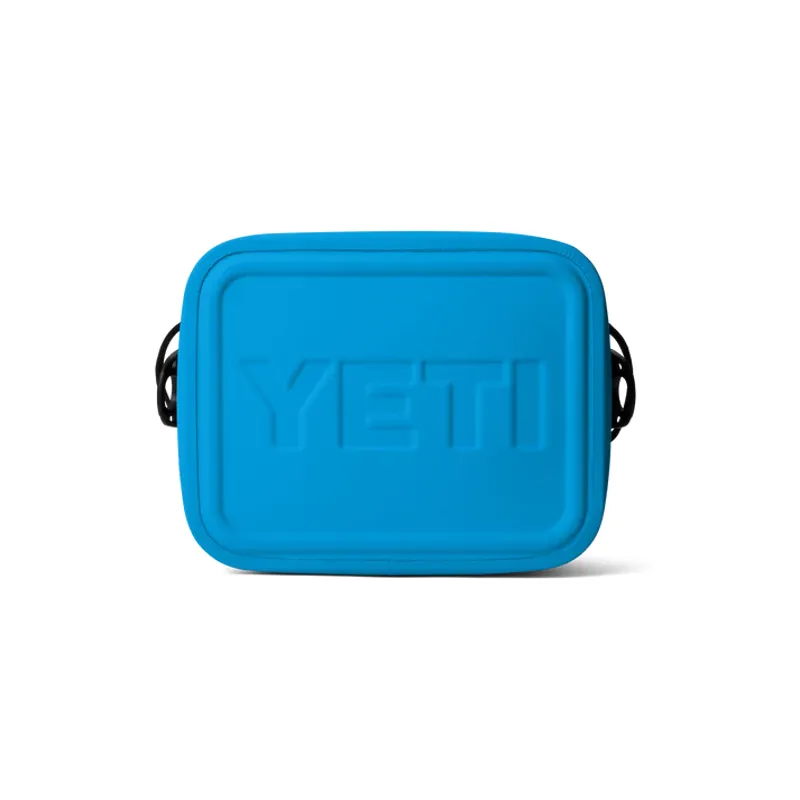 YETI Hopper Flip 12 Soft Cooler- Fog Grey/ Blue-7