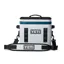 YETI Hopper Flip 12 Soft Cooler- Fog Grey/ Blue