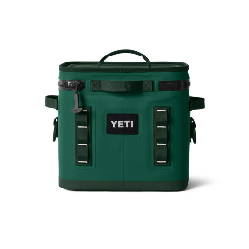 YETI Hopper Flip 12 Soft Cooler - Black Forest Green-3