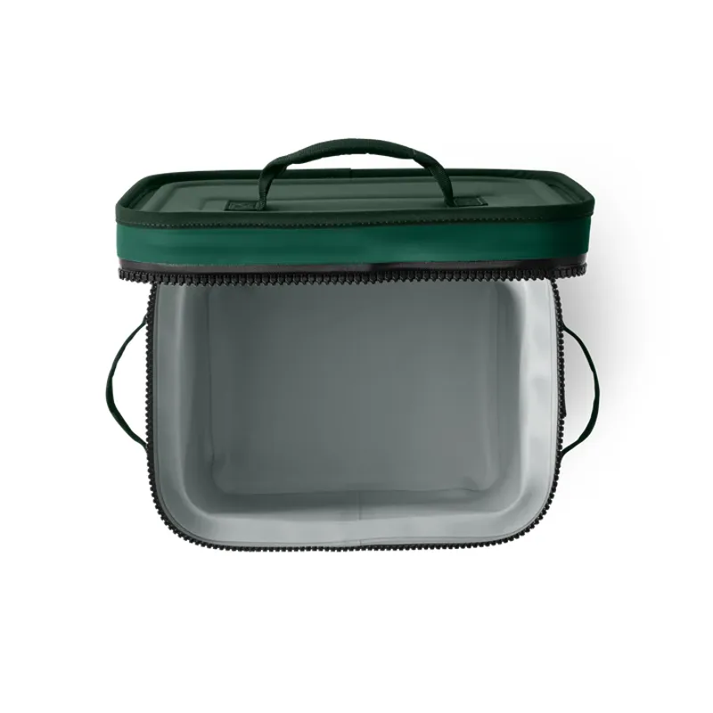 YETI Hopper Flip 12 Soft Cooler - Black Forest Green-6