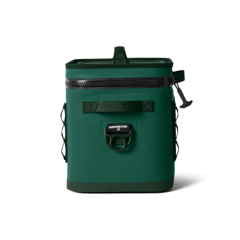 YETI Hopper Flip 12 Soft Cooler - Black Forest Green-4