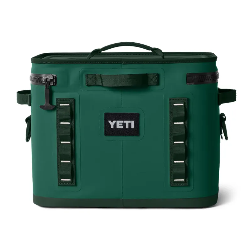 YETI Hopper Flip 18 Soft Cooler - Black Forest Green-4
