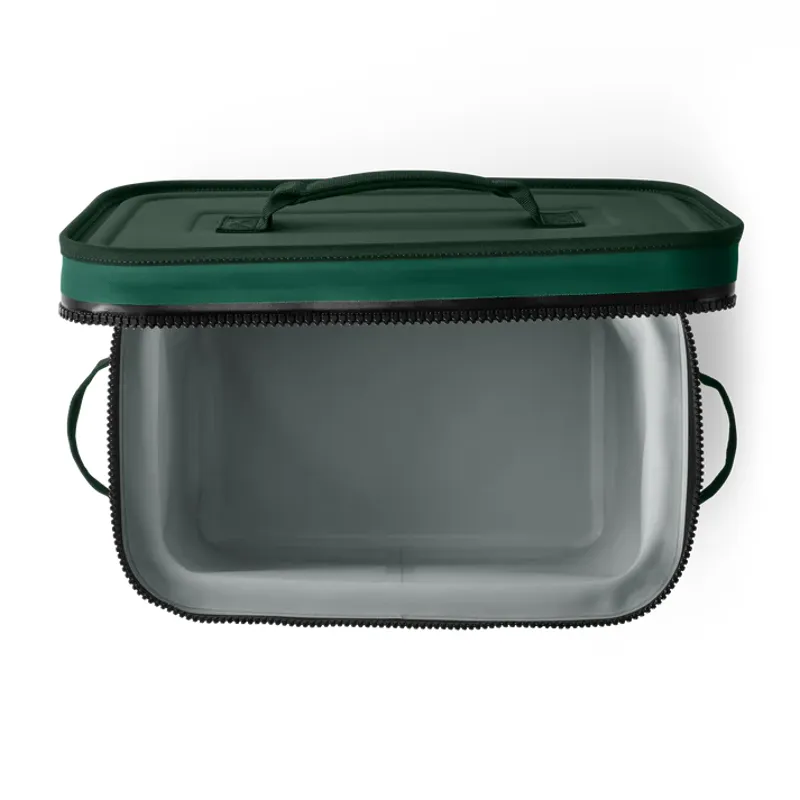 YETI Hopper Flip 18 Soft Cooler - Black Forest Green-5