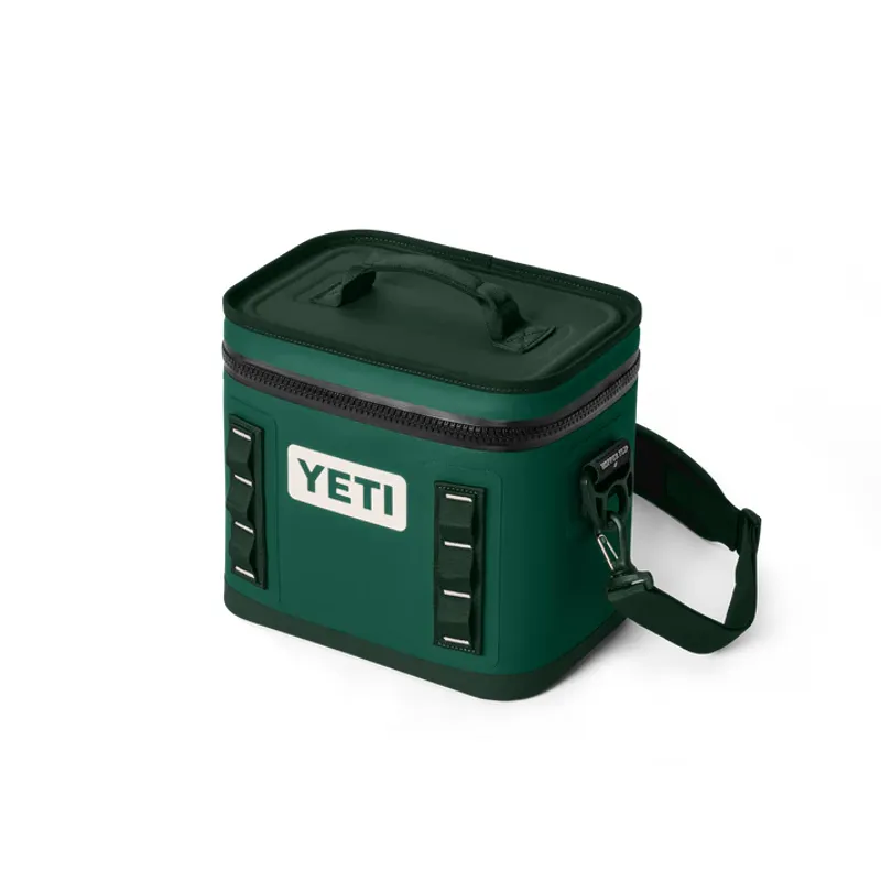 YETI Hopper Flip 8 Soft Cooler - Black Forest Green-3