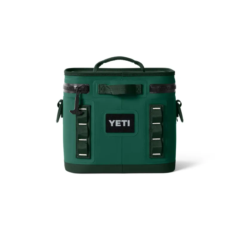 YETI Hopper Flip 8 Soft Cooler - Black Forest Green-4