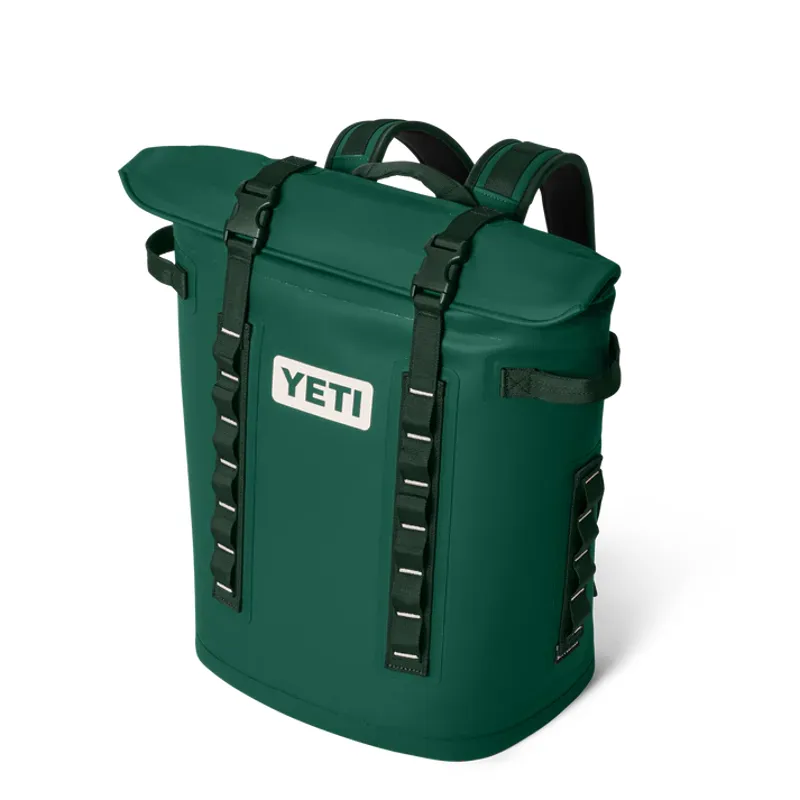 YETI Hopper M20 Backpack Cooler - Black Forest Green-1