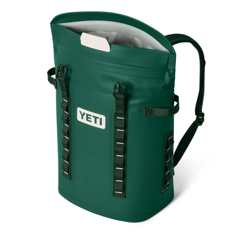 YETI Hopper M20 Backpack Cooler - Black Forest Green-4