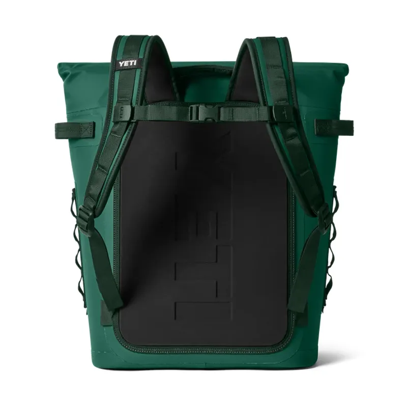 YETI Hopper M20 Backpack Cooler - Black Forest Green-6