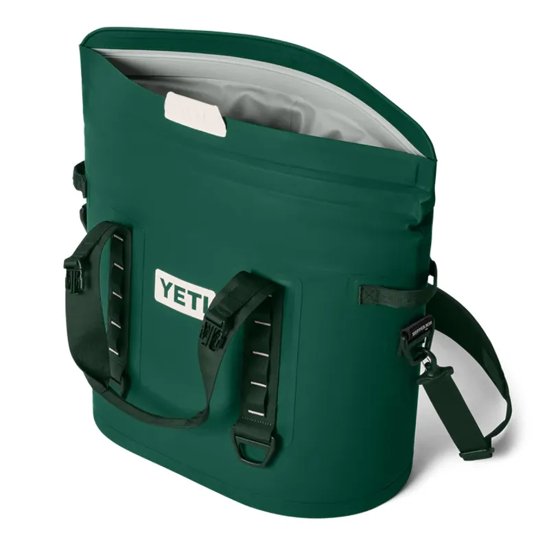 YETI Hopper M30 Soft Cooler - Black Forest Green-5