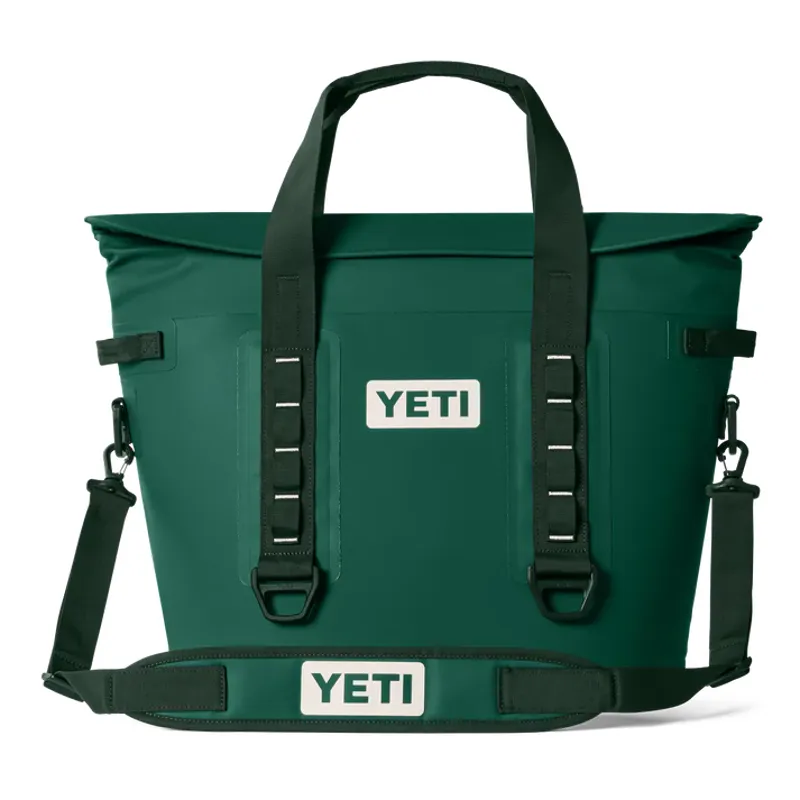 YETI Hopper M30 Soft Cooler - Black Forest Green