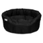 Earthbound Round Waterproof Bed - Black Large