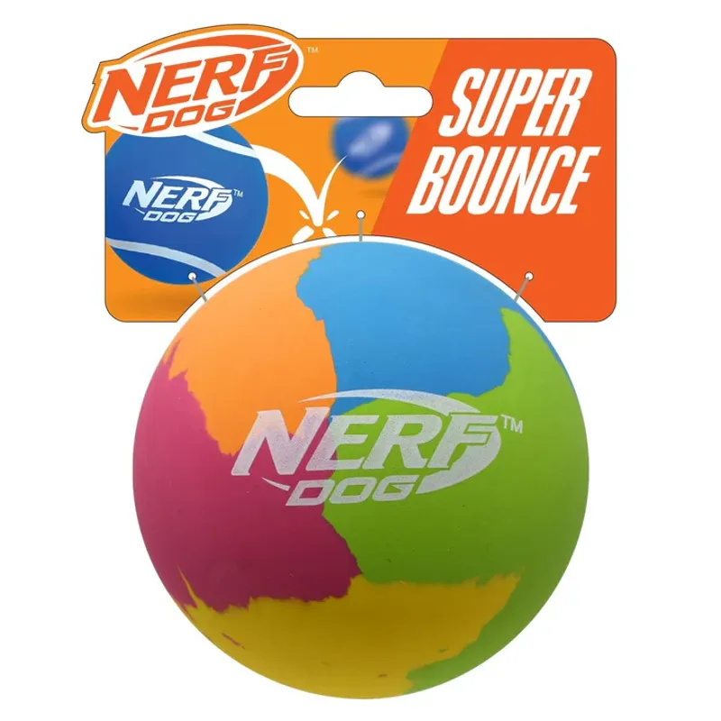 Nerf Dog Rubber Super Bounce Ball - Multi