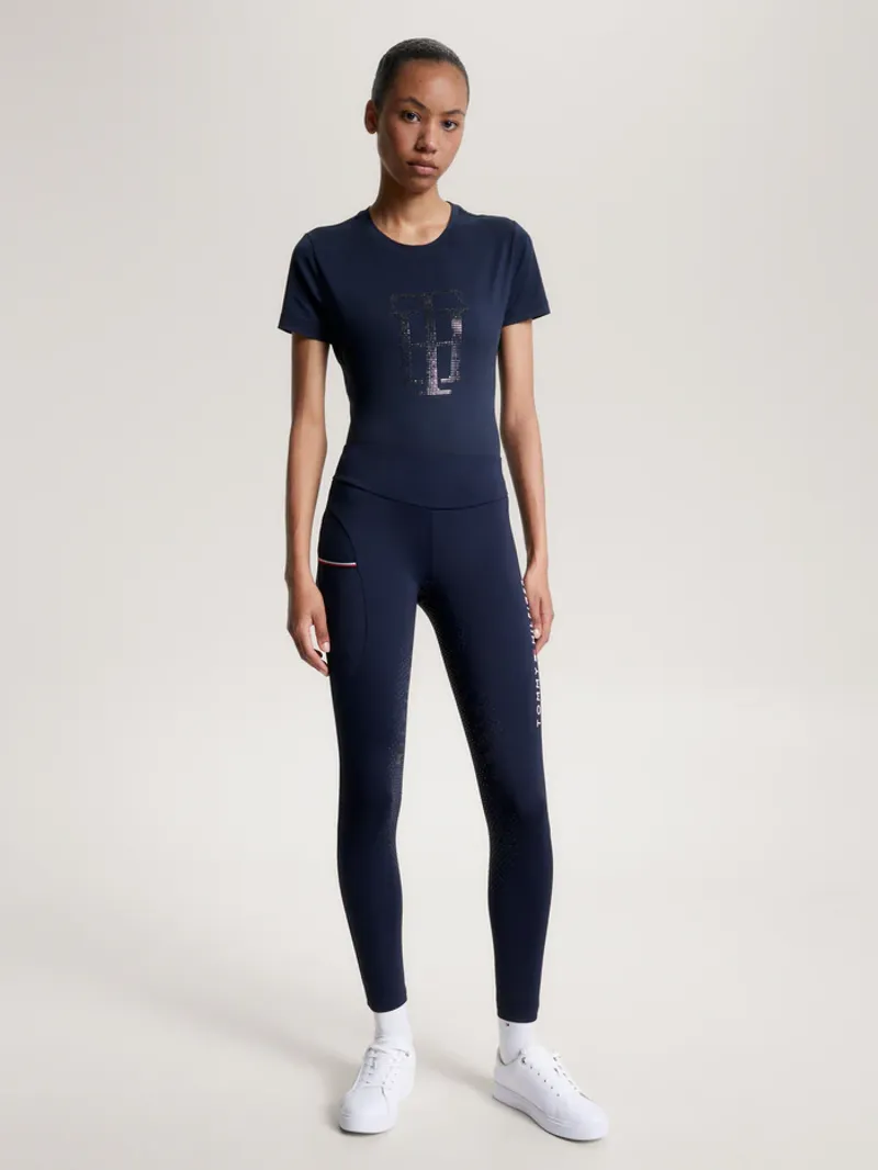 Tommy Hilfiger Elmira All-Year Full Grip Leggings - Desert Sky-1