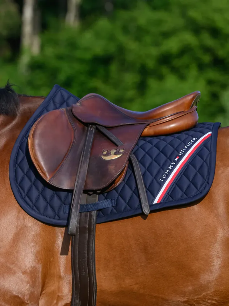 Tommy Hilfiger Stanford Jumping Saddlepad - Desert Sky-6