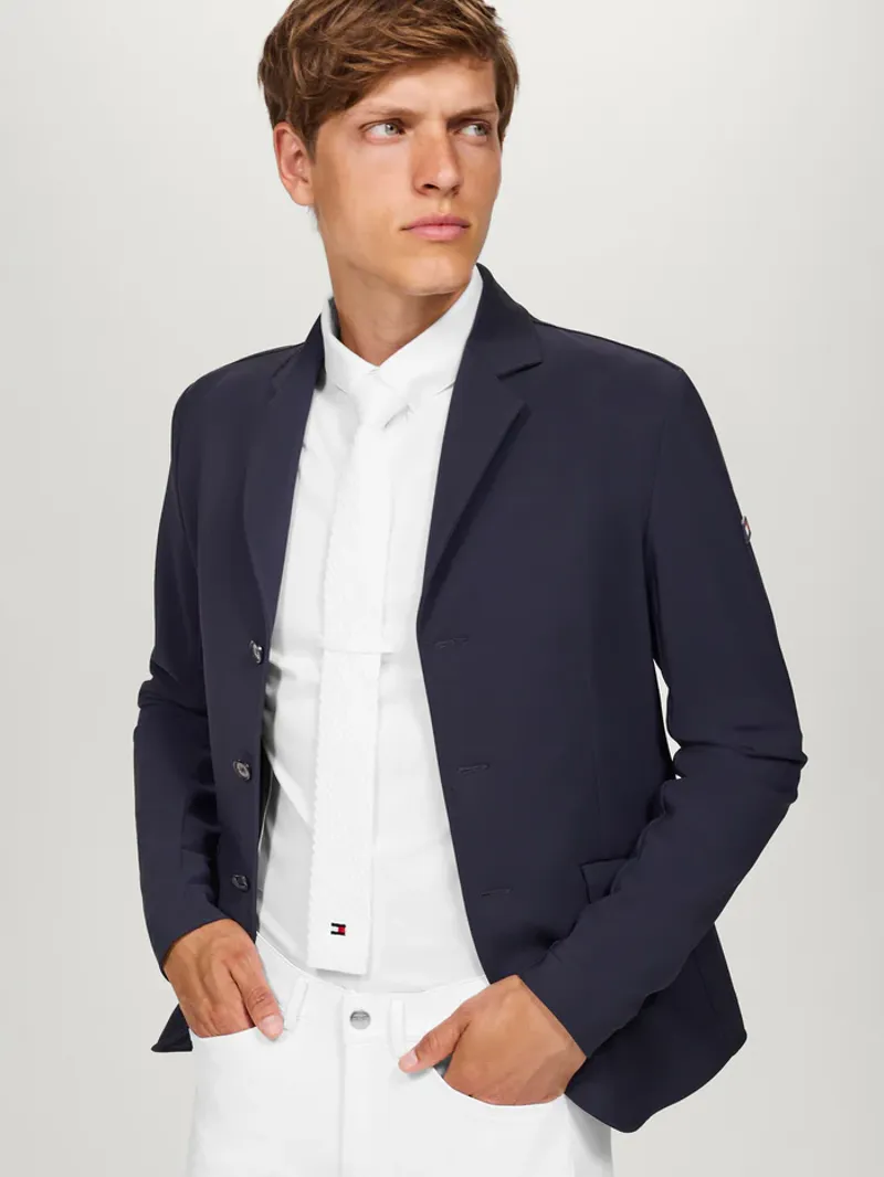 Tommy Hilfiger Adam Knit Tie With Zip - Optic White-1