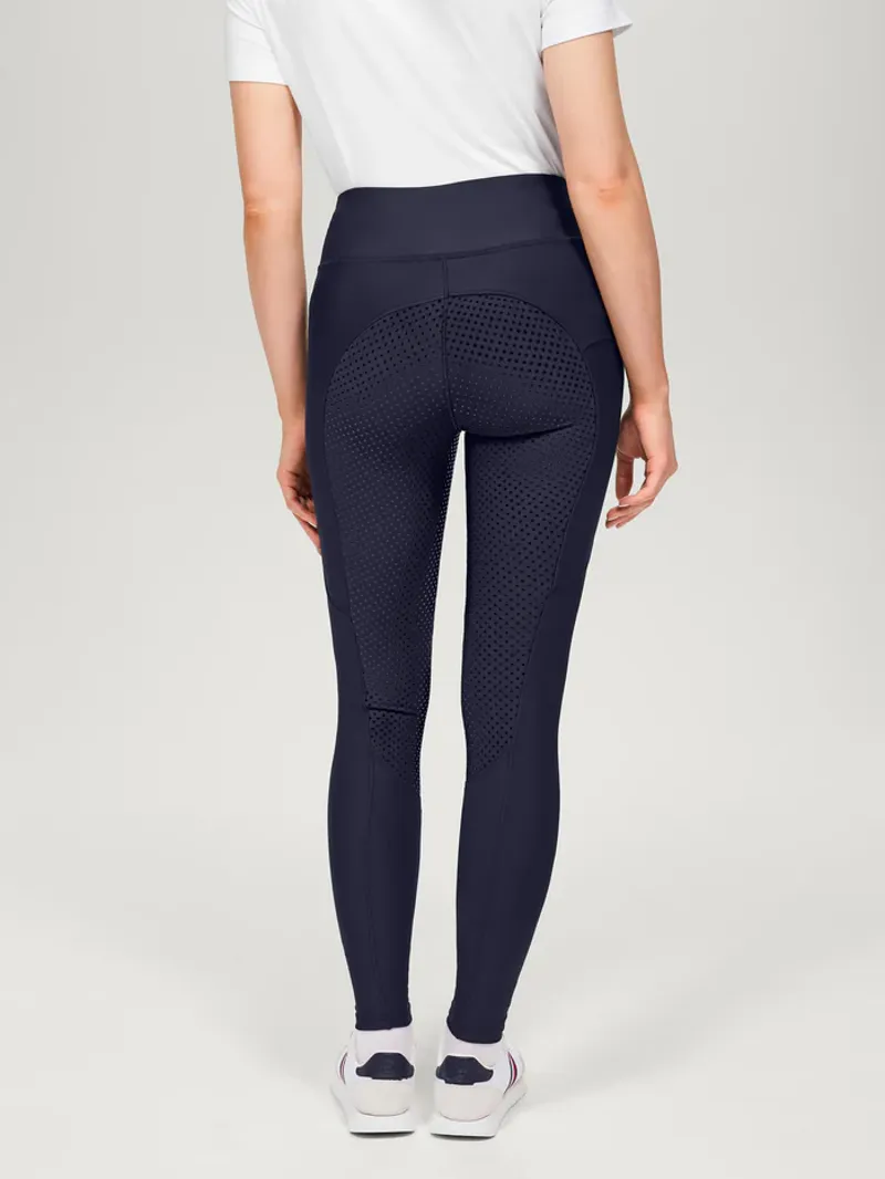 Tommy Hilfiger Devon Riding Full Grip Leggings - Desert Sky-5