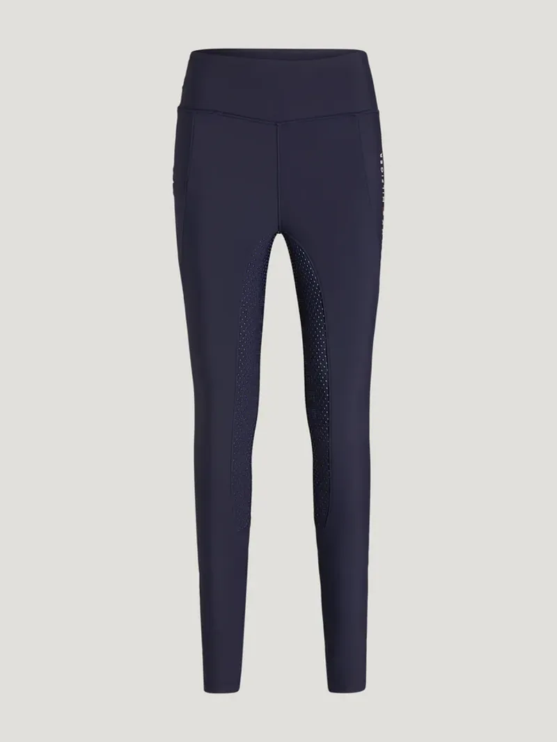 Tommy Hilfiger Devon Riding Full Grip Leggings - Desert Sky