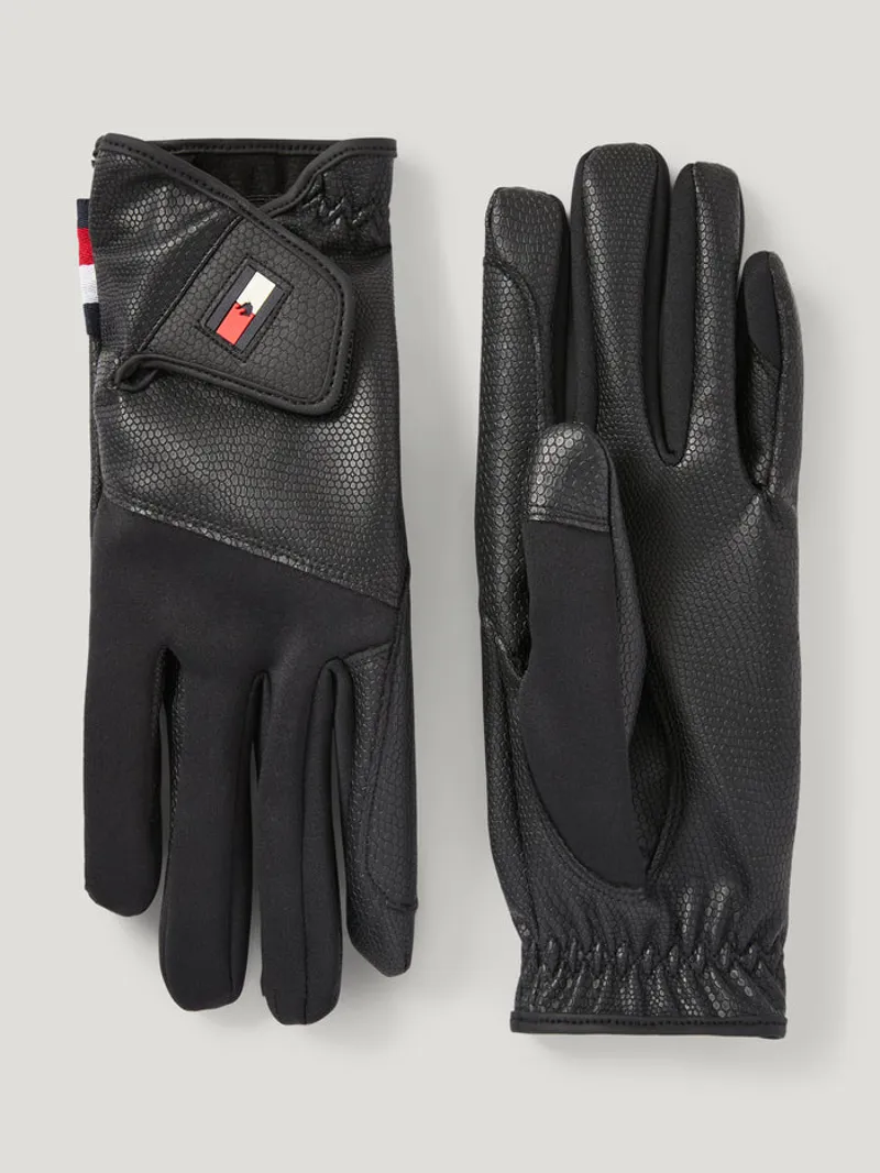 Tommy Hilfiger Bryce Winter Riding Gloves - Black