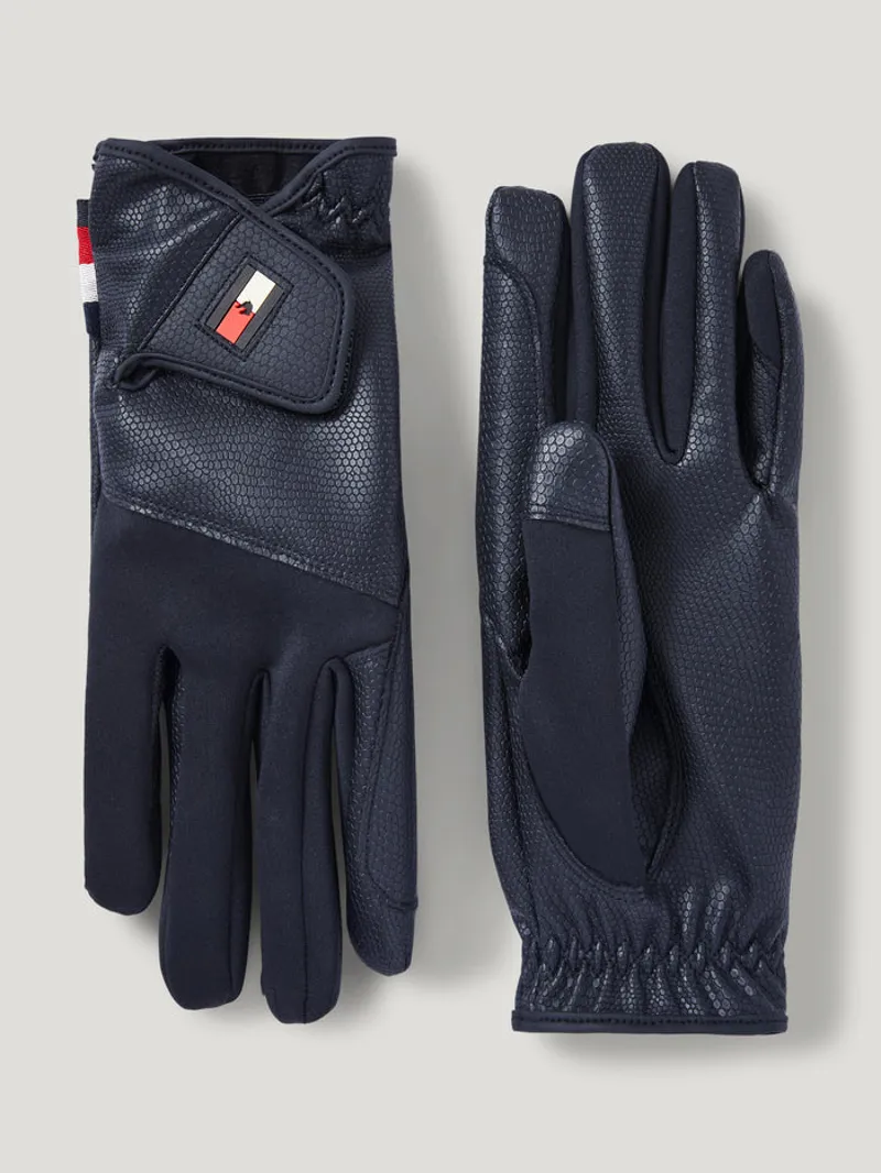 Tommy Hilfiger Bryce Winter Riding Gloves - Desert Sky