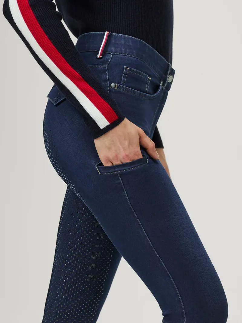 Tommy Hilfiger Hope Full Grip Breeches Denim Breeches-3